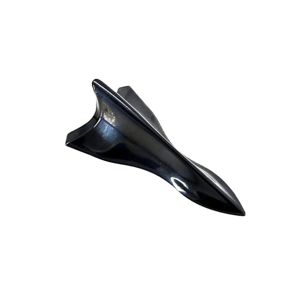 YT-1026 10Pcs / Set Auto Car Roof Shark Fins Vehicle Tail Wings Cover Trim Exterior Decoration Sticker - Black - 4