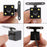 RH-305 4.3-inch LCD Video Display Monitor with 4-LED Light Camera Rear View Parking System Kit - 2