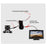 RH-305 4.3-inch LCD Video Display Monitor with 4-LED Light Camera Rear View Parking System Kit - 4