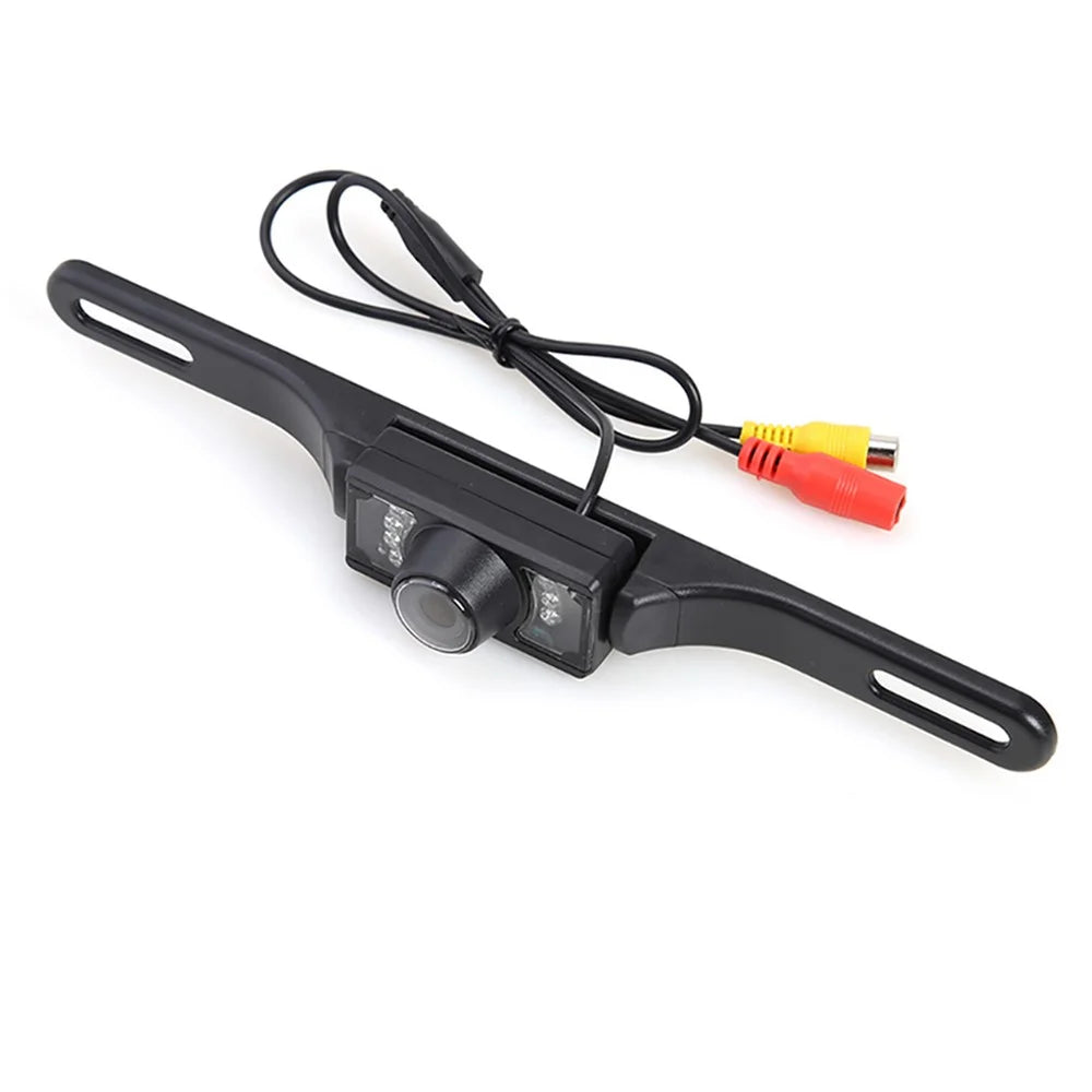 RH-309 4.3-inch LCD Car Monitor Camera Rear View Parking System Kit with License Plate Camera (AV Cable) - 6