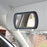 DM-071 Vehicle Sun Visor PP+Glass Makeup Mirror Car Sun Shield Plate Clip-on Ultra Clear Mirror - 3