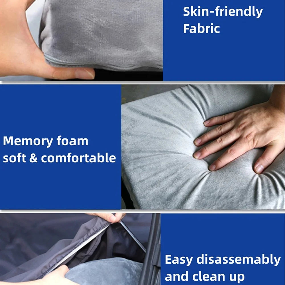 For Tesla Model Y / 3 Car Camping Mattress MDI Memory Foam Two-fold Soft Sleeping Mat with Storage Bag - 5