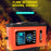 E-FAST TK500 12V / 24V 7-Stage Intelligent Battery Charger Car Truck Lead-Acid Battery Restore Charger - Orange / EU Plug - 7