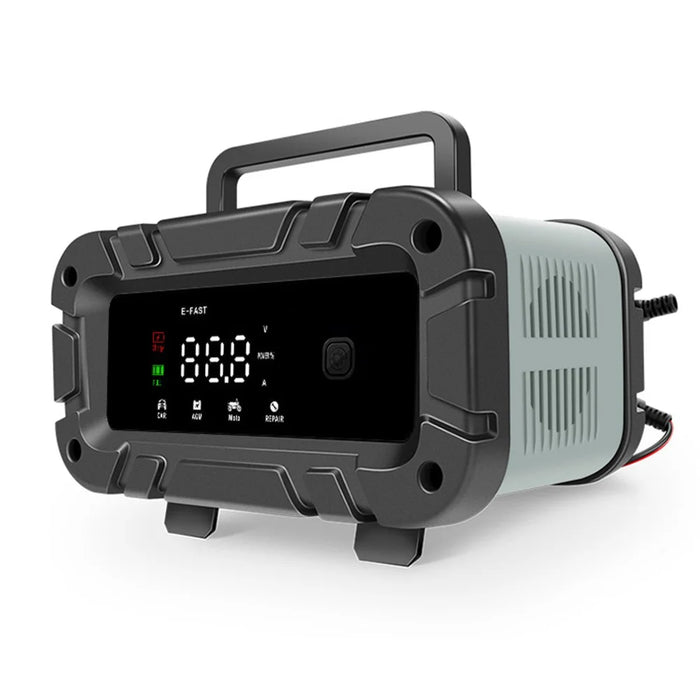 E-FAST TK-400 Lead Acid Battery Charger Motorcycle Car 12V Charger Battery Charger Repair - US Plug - 1