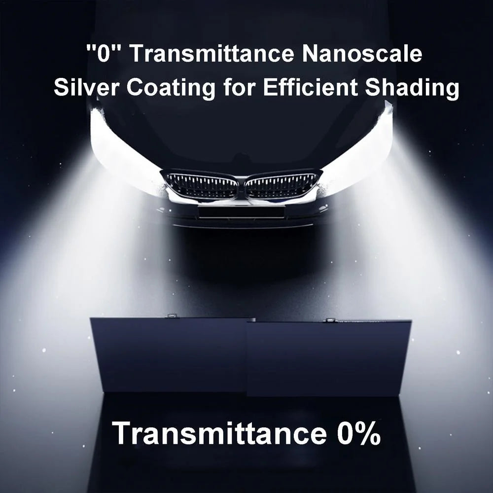 PM-1120 Summer Aluminum Alloy Car Windshield Sun Shade Umbrella Sunshade Cover UV Reflective Front Window Sun Visor - 3