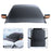 Foldable Car Windshield Sun Shade Magnetic Auto Windshield Cover with Reflective Strips - 1