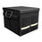 YH-4331 36L Reflective Outdoor Travel Trunk Organizer with Lid Folding Storage Case Car Trunk Box - Black - 1