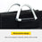 YH-4331 36L Reflective Outdoor Travel Trunk Organizer with Lid Folding Storage Case Car Trunk Box - Black - 7
