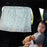 Cute Pattern Printed Car Window Anti-UV Curtain Cotton Cloth Vehicle Side Window Sun Shade Curtain - Rabbit - 6