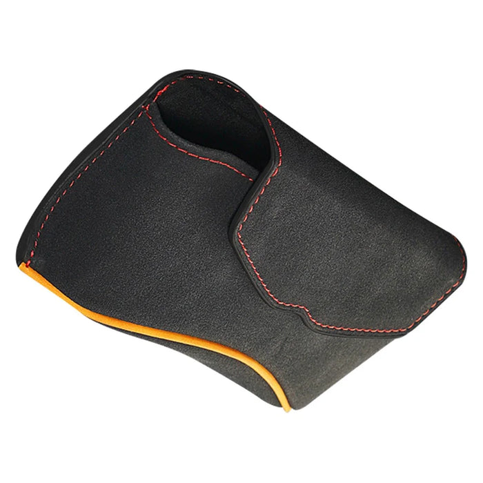 Universal Clip-on Sunglasses Case for Car Sunvisor Card Holder Glasses Storage Box - Black - 1