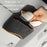 Universal Clip-on Sunglasses Case for Car Sunvisor Card Holder Glasses Storage Box - Black - 4