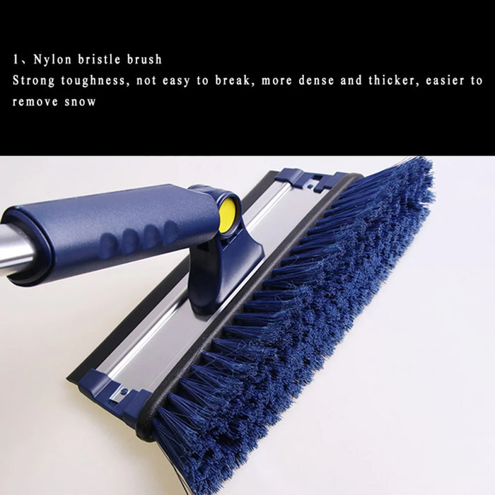 B15 Multifunctional Winter Snow Ice Removal Tool Set Telescopic Pole Ice Shovel Kit - 4