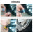 R-1539 10Pcs Winter Car Truck Tire Snow Chain TPU+Steel Anti-skid Widen Strap Vehicle Wheel Chain - 6