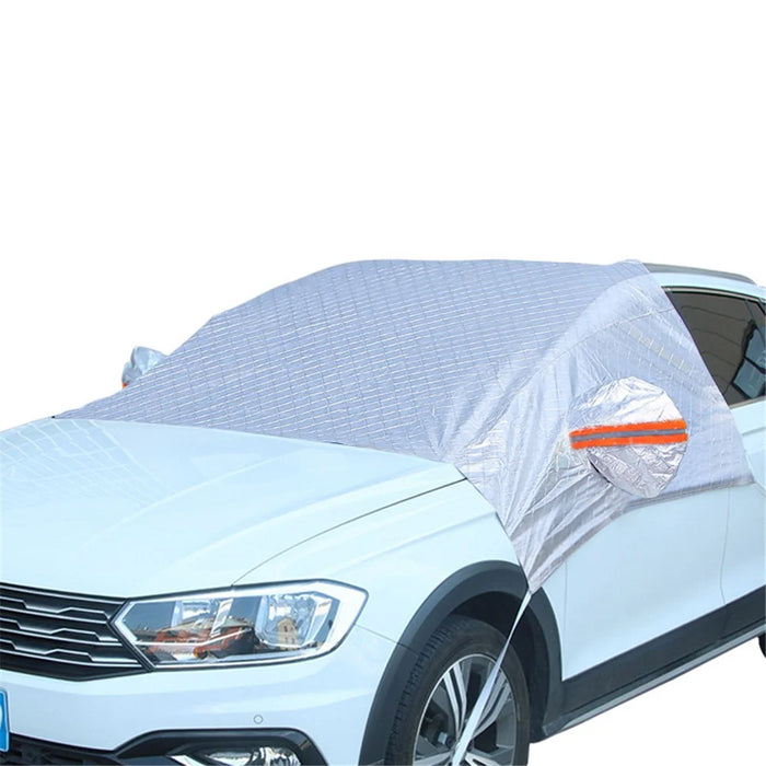 R-3910 Snow Ice Protection Reflective Car Front Windshield Protector Cover Sun Shade - 1