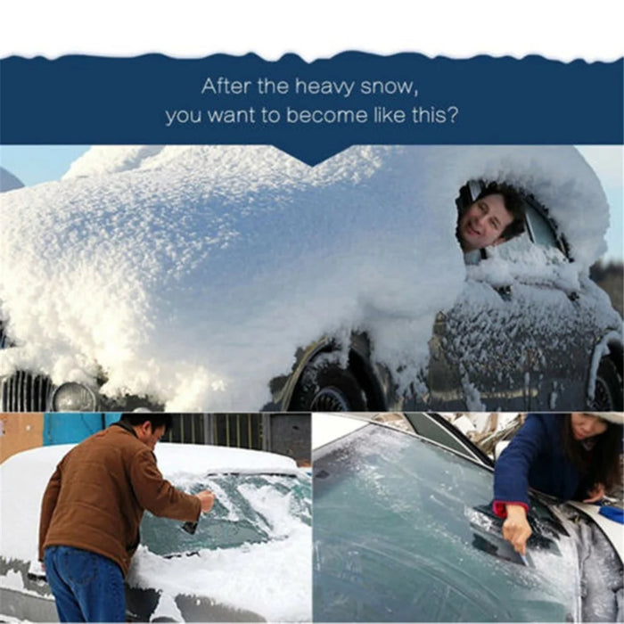 R-3910 Snow Ice Protection Reflective Car Front Windshield Protector Cover Sun Shade - 5