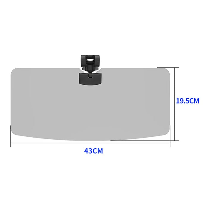 Car Sun Visor Polarized Sunshade Plate Anti-Dazzle Rotatable Adjustable Sun Visor Blocker - For Large Truck - 7