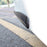 1 Pair Solid Color Car Front Bumper Protectors Strips Anti-Collision Silicone Trim Covers, Size L - Black - 6