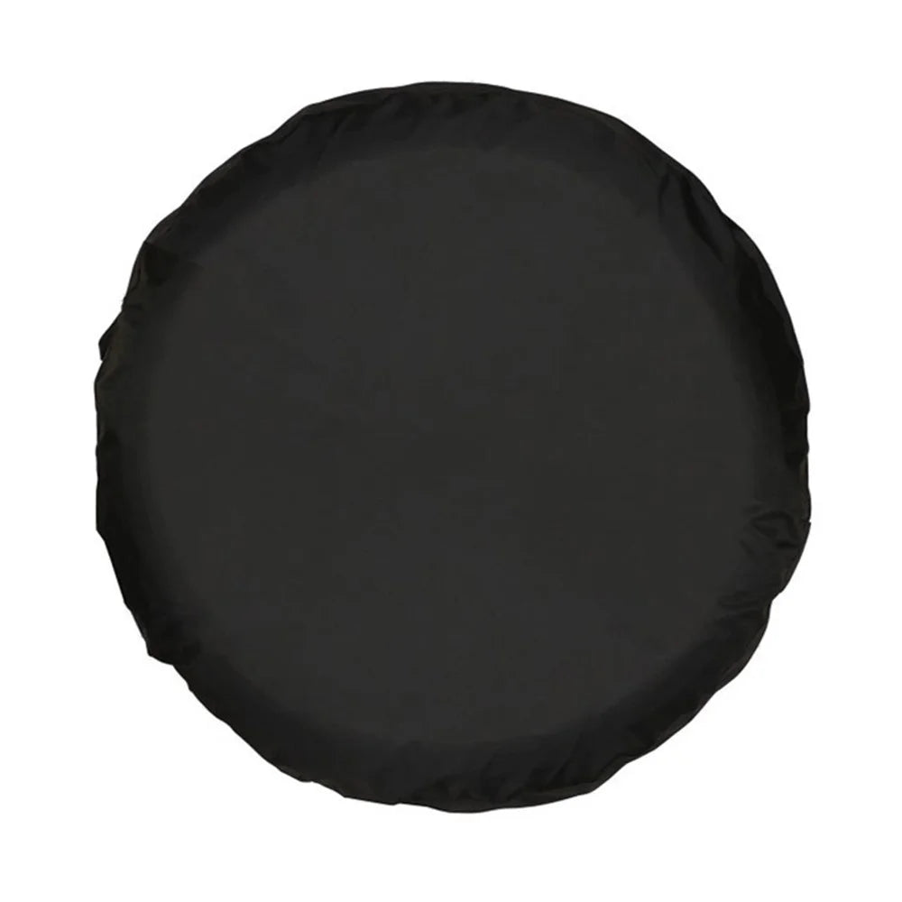 KG0167 14-Inch Litchi Texture Leather Car Tire Cover Wheel Protector for 24-26 Inch Tire - 2