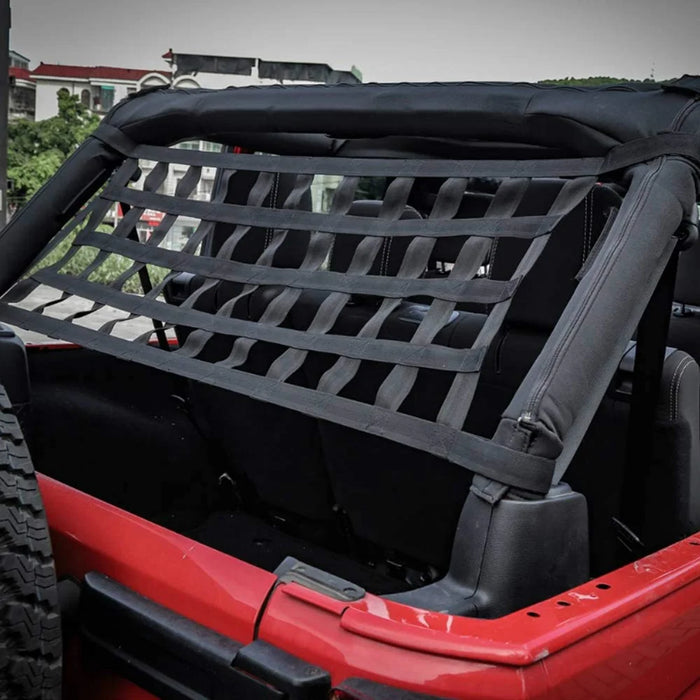 KG0091 Car Roof Cargo Net SUV Cargo Storage Mesh Hammock Automotive Accessory - 3