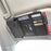 GOATHERD Car Sun Visor Microfiber Leather Storage Bag Driver License Cards Glasses Holder Bag - Black - 2