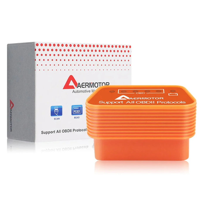 AERMOTOR V1.5 ELM327 OBD2 Bluetooth-compatible Code Reader Car Check Engine Diagnostic Scan Tool - 5