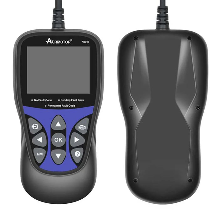 AERMOTOR V850 Car Diagnostic Scanner OBD2 Engine Check Automotive Code Reader - 2
