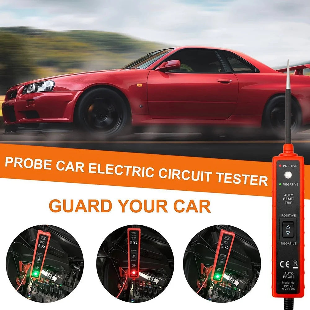 AERMOTOR EM285 Automotive Electric Circuit Tester Car Electrical System Tester 6-24V DC Drive Test Pen - 2