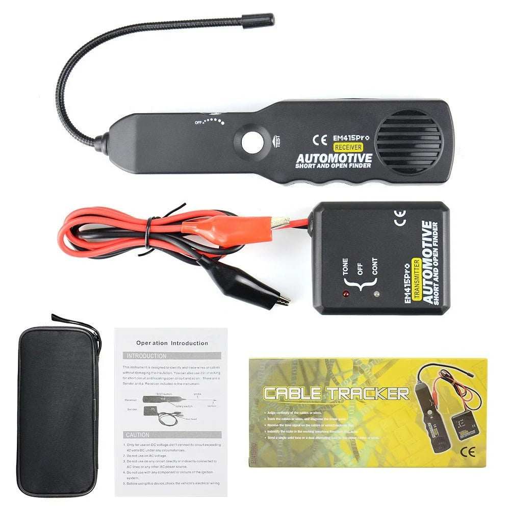 AERMOTOR AER102 EM415PRO Car Circuit Tester Line Checker Detector Monitoring Tool - 1