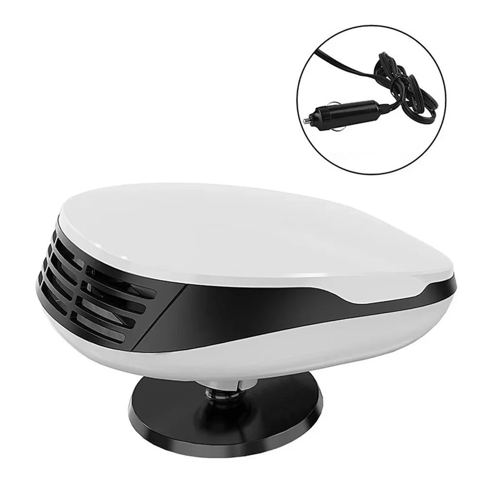 9710 Multi-Function Car Mounted Heater Defogger / Defrost Car Hot Air Warmer Heating Fan - 1