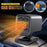 9729 12V Car Foldable Heater Windshield Defrosting Defogging Heating Fan Vehicle Interior Heating Device - 2