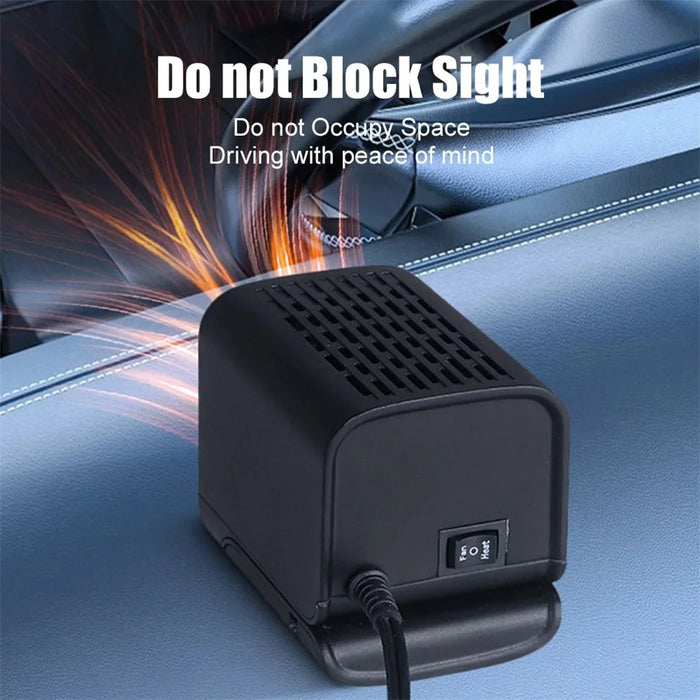 9729 12V Car Foldable Heater Windshield Defrosting Defogging Heating Fan Vehicle Interior Heating Device - 6