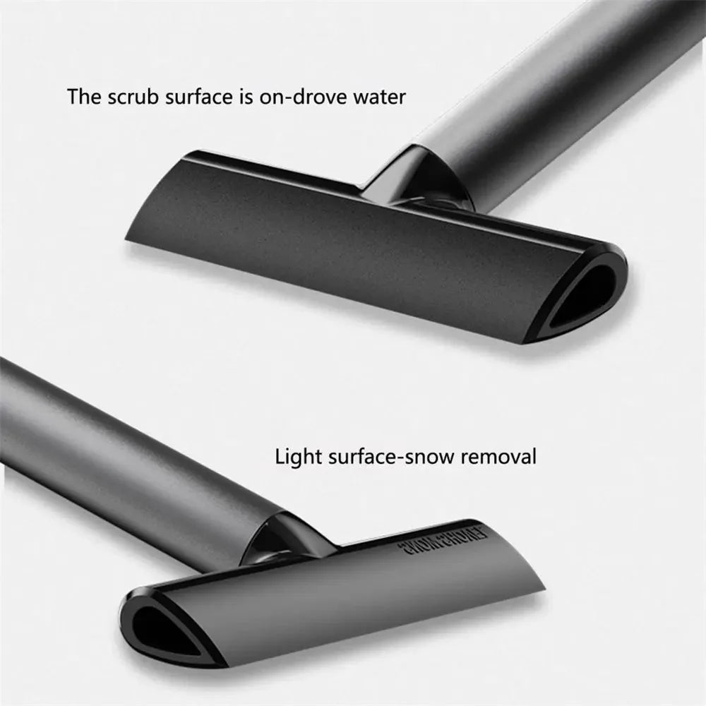 9718 TPU+Aluminum Alloy 2-in-1 Car Window Double-sided Snow Removal Shovel Tire Gravel Cleaning Tool - 6