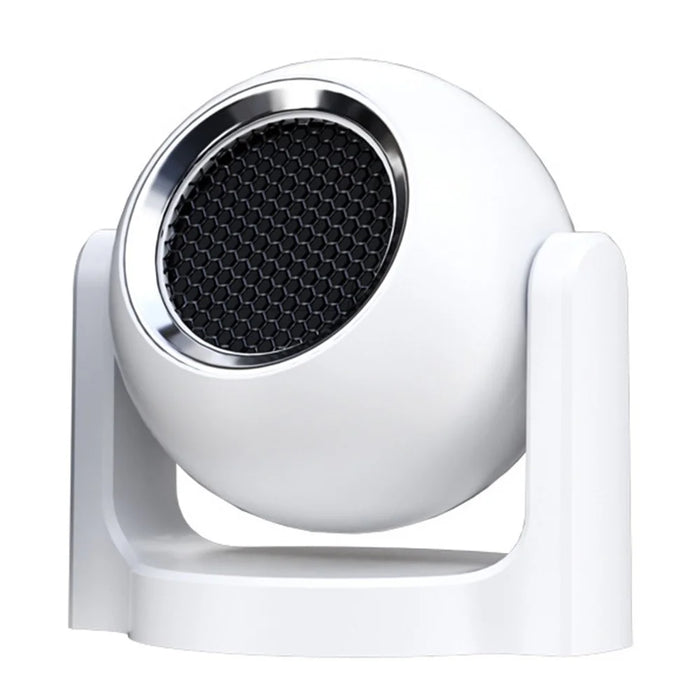 9709 12V Car Interior Hot / Cold Wind Fan Windshield Defrosting Defogging ABS Heater - White - 1