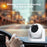 9709 12V Car Interior Hot / Cold Wind Fan Windshield Defrosting Defogging ABS Heater - White - 7