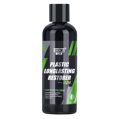 HGKJ AUTO-S24 300ml Car Plastic Restorer Longlasting Trim Waterproof Discoloured Plastic Renovator - 1