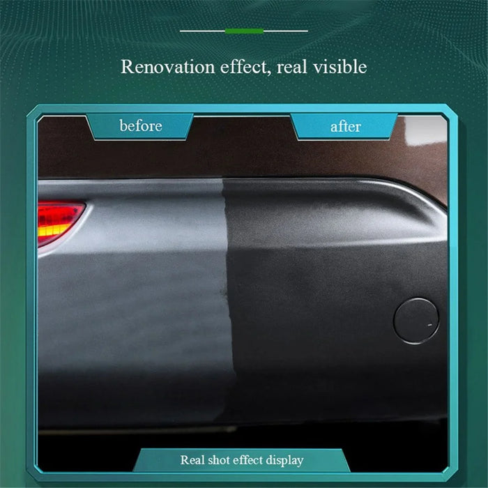 HGKJ AUTO-S24 300ml Car Plastic Restorer Longlasting Trim Waterproof Discoloured Plastic Renovator - 4