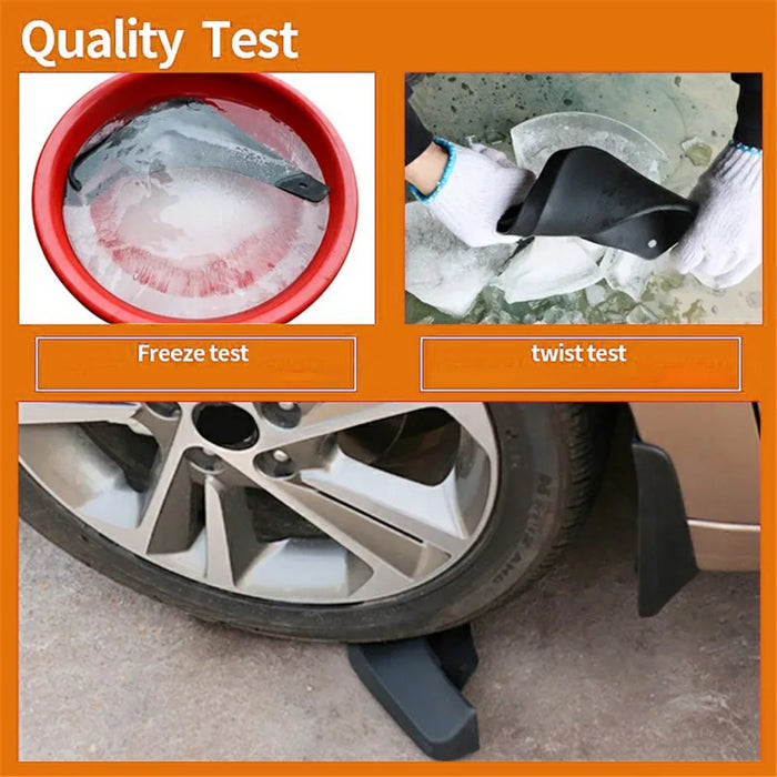 4Pcs / Set Car Mudguard Mud Flaps for Nissan Note 2005-2011 LIVINA Front and Rear Mudflaps Splash Fender Kit Auto Accessories - 6