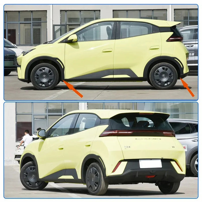 4Pcs / Set Soft PC Mudguard Mud Flaps for BYD Seagull 2023 Front and Rear Car Mudflaps Splash Fender Kit - 5