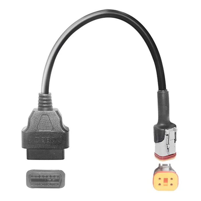 OBD II 16Pin to 4Pin Adapter Cable for Harley Motorcycles 4Pin Converter Cable - 1