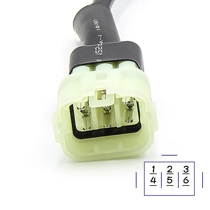AERMOTOR OBD 16Pin to 6Pin Diagnostic Adapter Cable Scanner Reader Converter for KTM Motorcycle 6Pin - 3