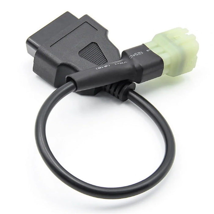 AERMOTOR OBD 16Pin to 6Pin Diagnostic Adapter Cable Scanner Reader Converter for KTM Motorcycle 6Pin - 5