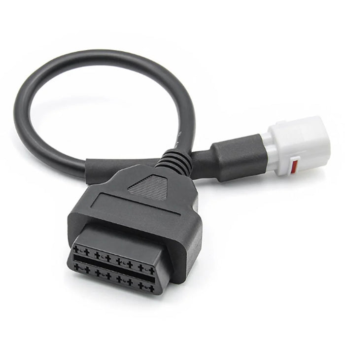 AERMOTOR For Yamaha Motorcycle 4Pin Plug to 16Pin OBD2 Adapter Diagnostic Cable - 3