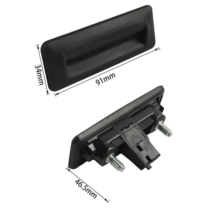 A7677 Universal Car Trunk Release Switch Vehicle Trunk Tailgate Switch Auto Accessories (OE:5J0827566E) - 7