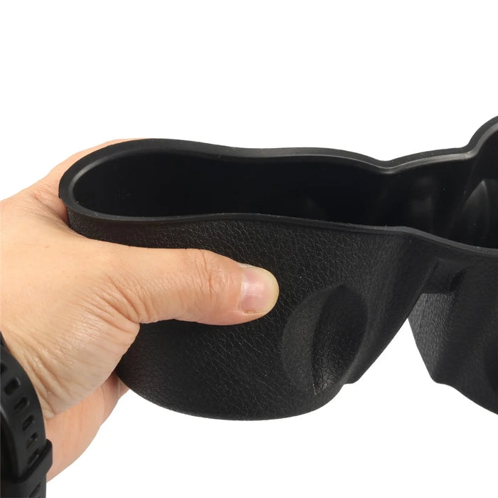 A8600-02 For Tesla Model Y / 3 Car Center Console Water Bottle Holder Insert Silicone Water Cup Holder - 5