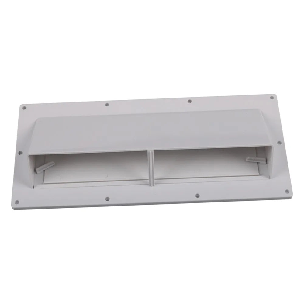 A8664 PP RV Range Motorhome Trailer Hood Exhaust Vent Cover Enhance Airflow (Include 10Pcs Screws) - White - 3