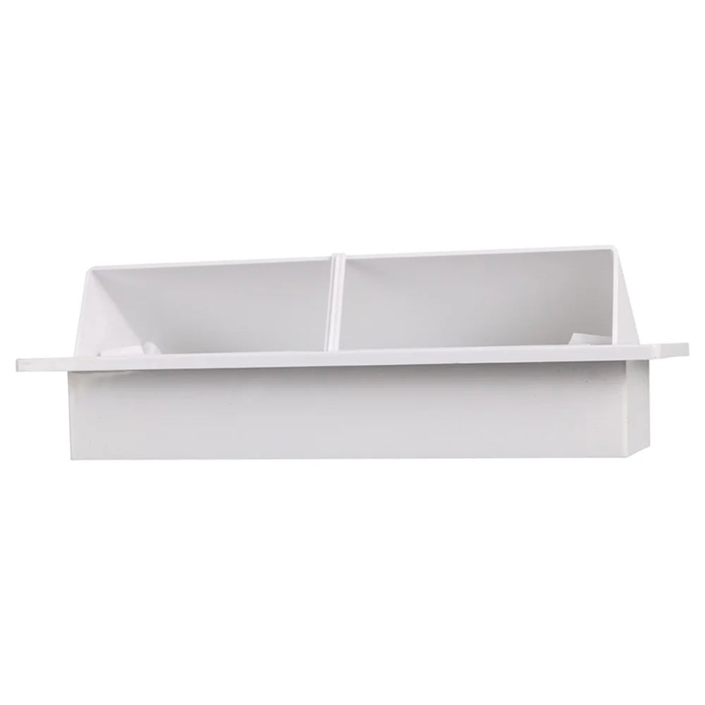 A8664 PP RV Range Motorhome Trailer Hood Exhaust Vent Cover Enhance Airflow (Include 10Pcs Screws) - White - 5