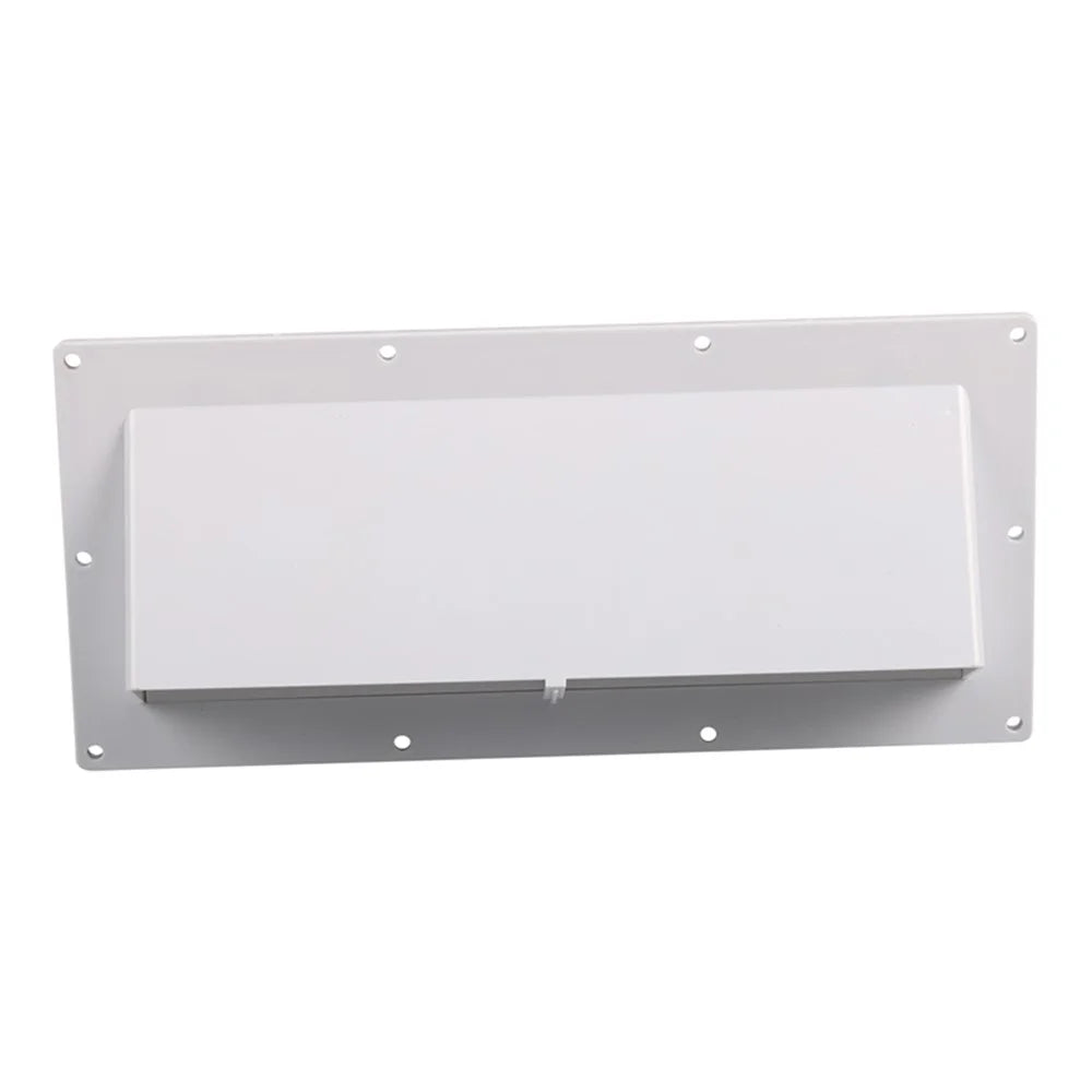 A8664 PP RV Range Motorhome Trailer Hood Exhaust Vent Cover Enhance Airflow (Include 10Pcs Screws) - White - 6
