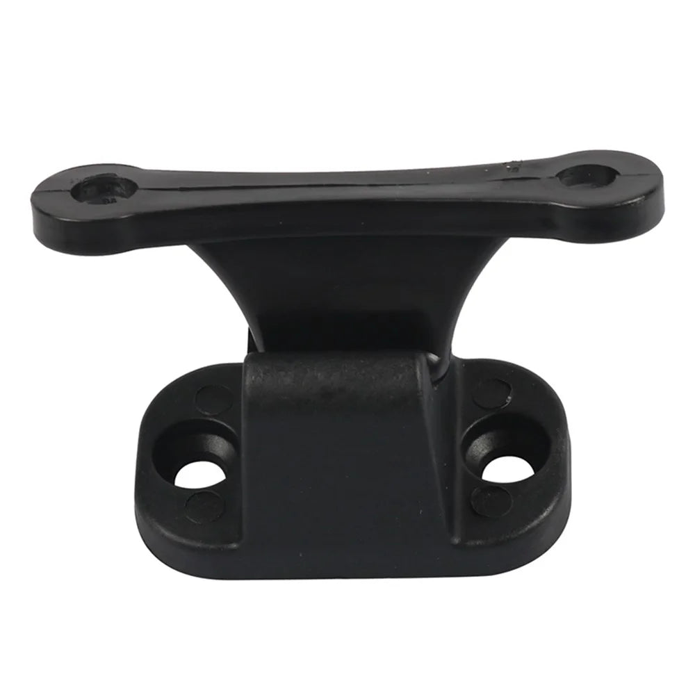 A8624 2Pair Black Door Retainer Kit for Camper RV Motorhome T-Shape Door Stop Retaining Catch Holder Set with Screws #2-2 - 3
