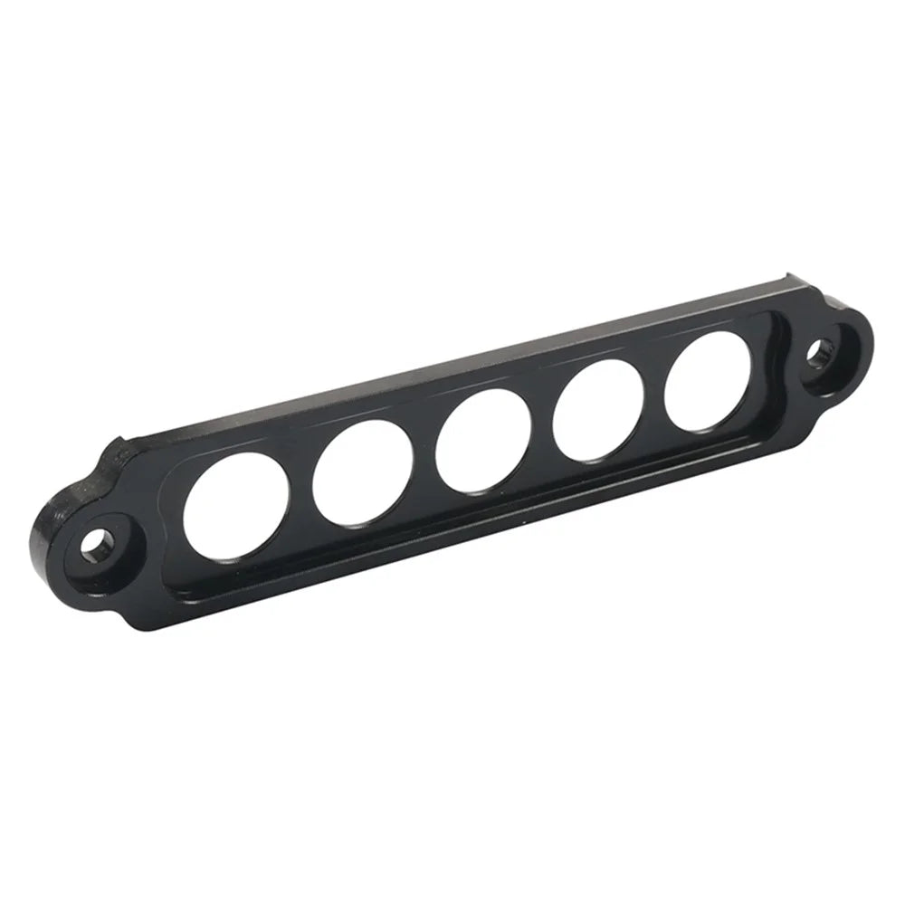 A8681 Aluminum Alloy Car Battery Holder Bracket Vehicles Trucks Battery Mount Bracket (Hook Length 250) - Black - 4