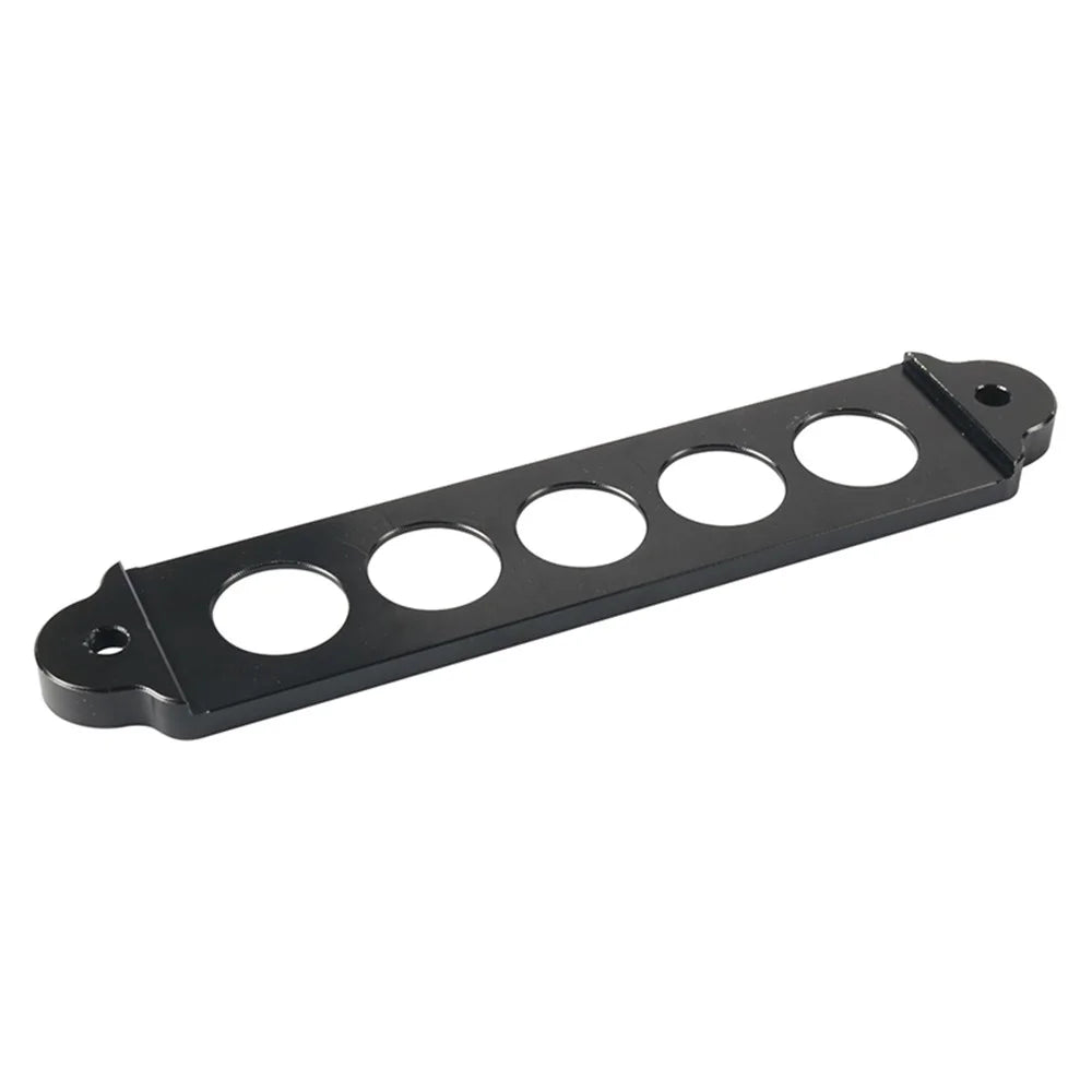 A8681 Aluminum Alloy Car Battery Holder Bracket Vehicles Trucks Battery Mount Bracket (Hook Length 250) - Black - 5